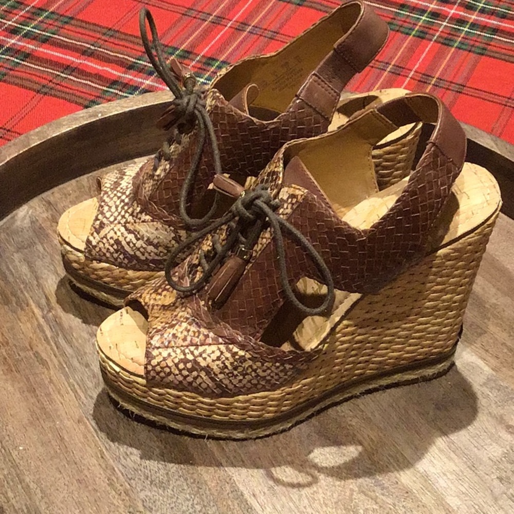 Sam Edelman wedges.  Like new!